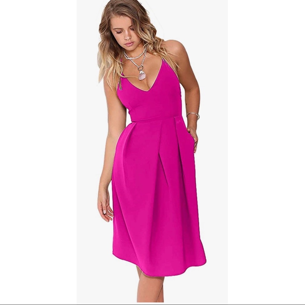 Summer Dress with Pockets NWT